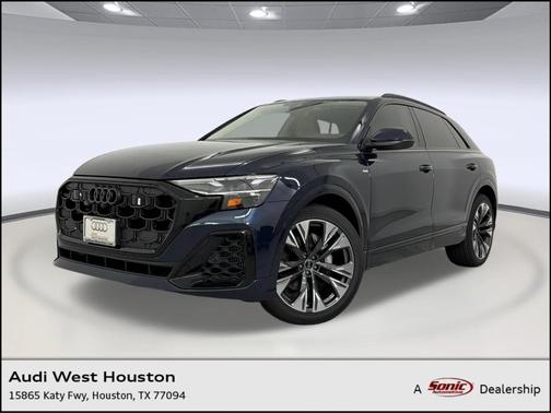 Waitomo Blue Metallic 2026 Audi Q8 55 Premium Plus
