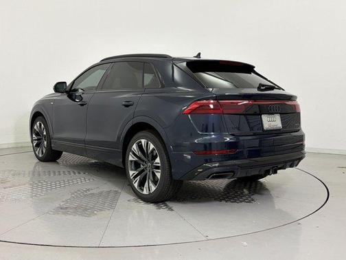 Waitomo Blue Metallic 2026 Audi Q8 55 Premium Plus