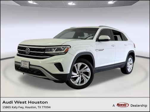 Pure White 2020 Volkswagen Atlas Cross Sport 2.0T SEL