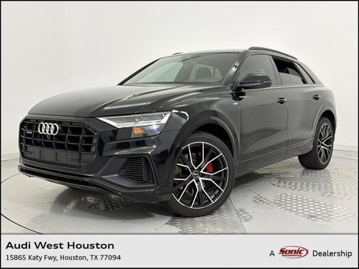 Black 2021 Audi Q8 55 Premium Plus