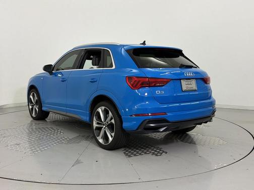 Turbo Blue 2020 Audi Q3 45 S line Premium Plus