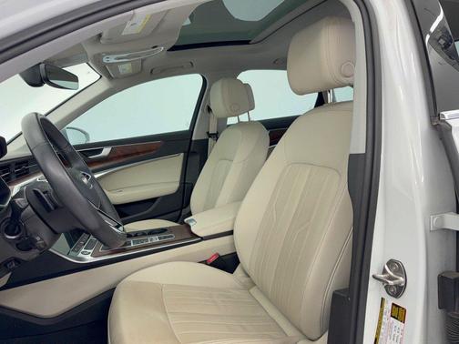 Glacier White Metallic 2023 Audi A6 45 Premium