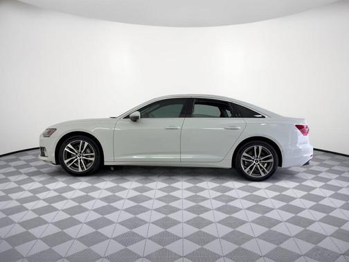 Glacier White Metallic 2023 Audi A6 45 Premium