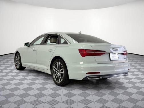 Glacier White Metallic 2023 Audi A6 45 Premium