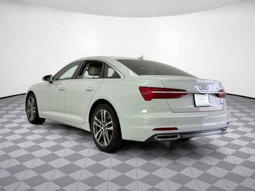 Glacier White Metallic 2023 Audi A6 45 Premium