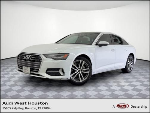 Glacier White Metallic 2023 Audi A6 45 Premium