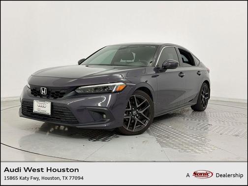 Meteorite Gray Metallic 2024 Honda Civic Sport Touring
