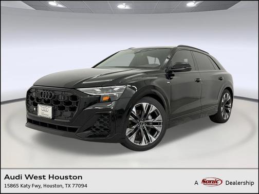Mythos Black Metallic 2026 Audi Q8 55 Premium Plus