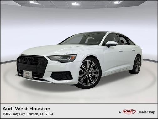 Glacier White Metallic 2023 Audi A6 45 Premium Plus