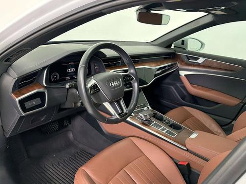 Glacier White Metallic 2023 Audi A6 45 Premium Plus