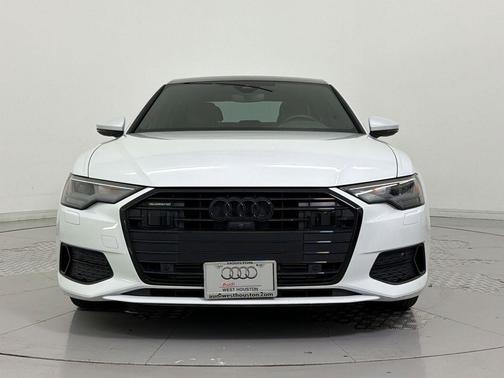 Glacier White Metallic 2023 Audi A6 45 Premium Plus