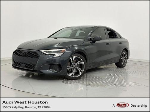 Manhattan Gray Metallic 2023 Audi A3 Premium