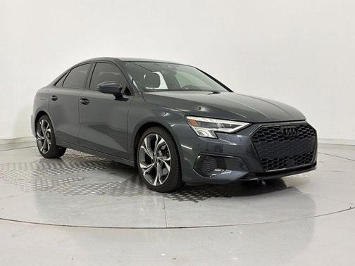 Gray 2023 Audi A3 Premium