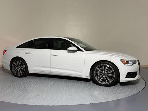Glacier White Metallic 2023 Audi A6 45 Premium Plus