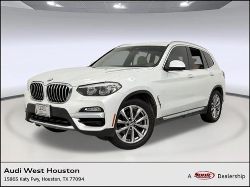 Mineral White Metallic 2019 BMW X3 sDrive30i