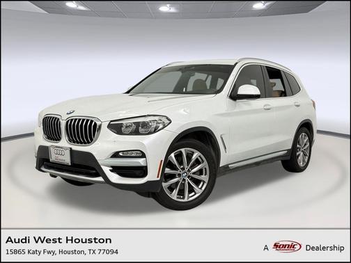 Mineral White Metallic 2019 BMW X3 sDrive30i