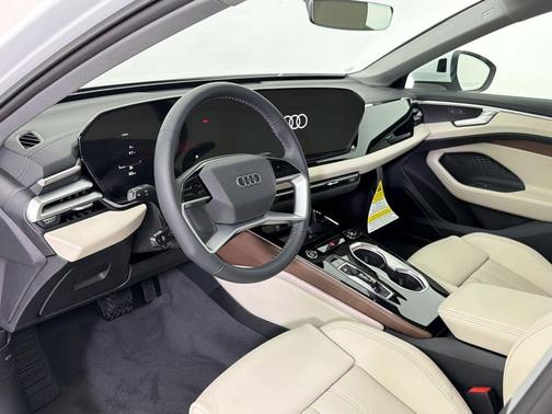 Glacier White Metallic 2026 Audi A6 Premium quattro S tronic
