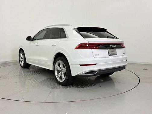Carrara White 2023 Audi Q8 55 Premium