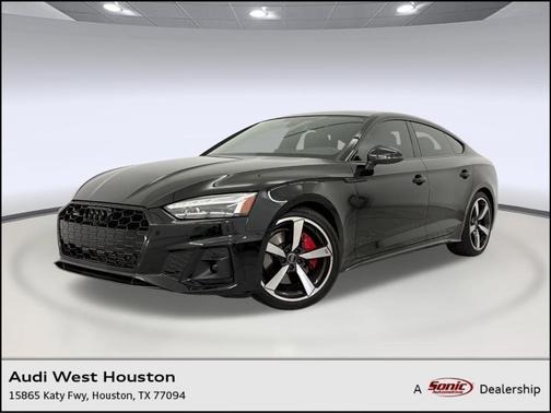 Mythos Black Metallic 2024 Audi A5 Sportback 45 S Line Premium Plus