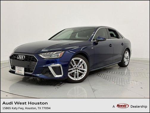 Blue 2023 Audi A4 45 S line Premium Plus