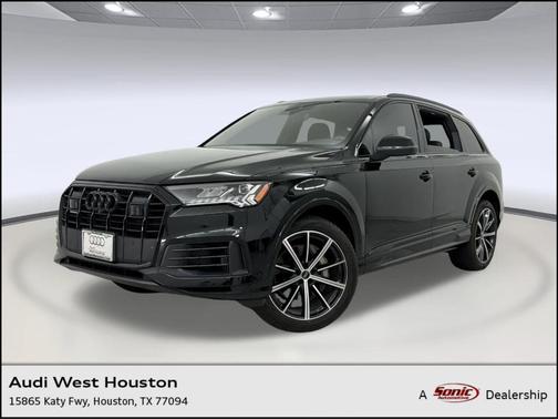 Mythos Black Metallic 2023 Audi Q7 55 Premium Plus
