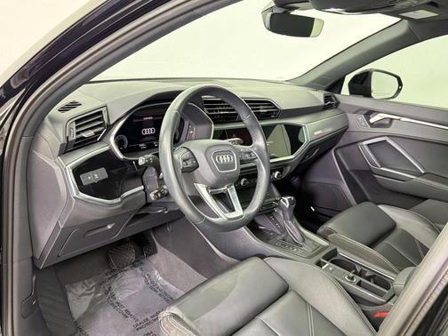 Mythos Black Metallic 2023 Audi Q3 45 S line Premium Plus