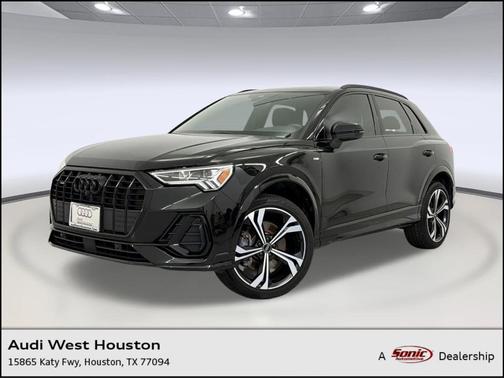 Mythos Black Metallic 2023 Audi Q3 45 S line Premium Plus
