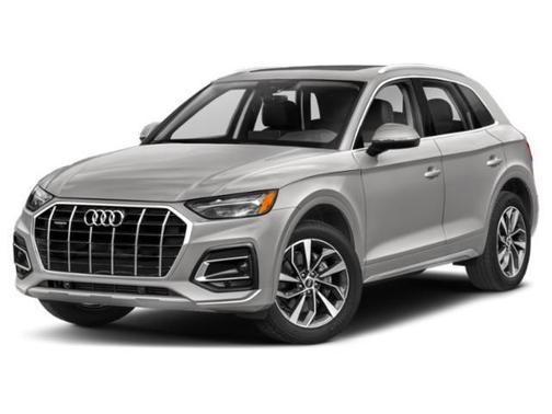 White 2021 Audi Q5 45 Premium Plus