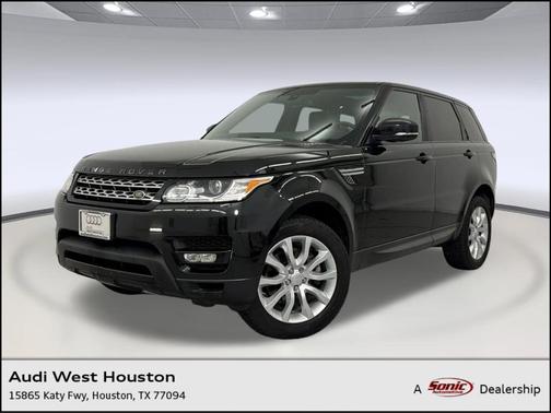 Black 2016 Land Rover Range Rover Sport Supercharged HSE