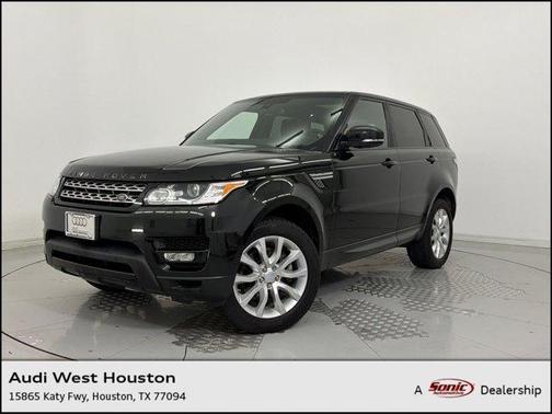 Black 2016 Land Rover Range Rover Sport Supercharged HSE