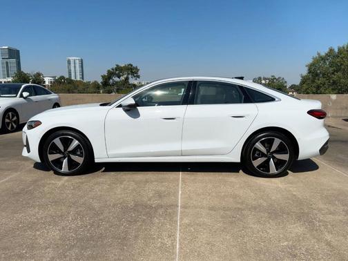 Glacier White Metallic 2025 Audi A5 Premium Plus TFSI quattro S tronic