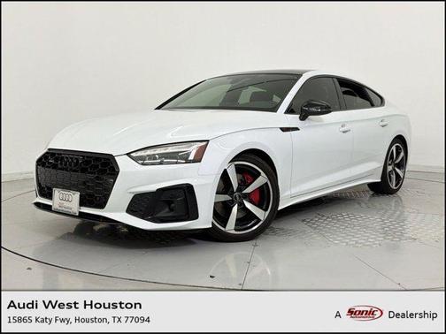White 2023 Audi A5 Sportback 45 S Line Premium Plus