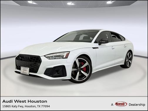 White 2023 Audi A5 Sportback 45 S Line Premium Plus