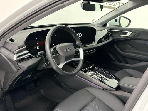 Glacier White Metallic 2025 Audi A5 Premium TFSI quattro S tronic