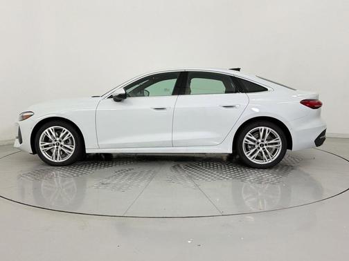Glacier White Metallic 2026 Audi A5 Premium TFSI quattro S tronic