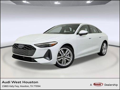 Glacier White Metallic 2026 Audi A5 Premium TFSI quattro S tronic