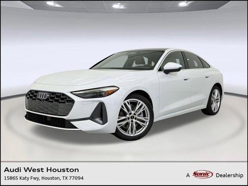 Glacier White Metallic 2026 Audi A5 Premium TFSI quattro S tronic