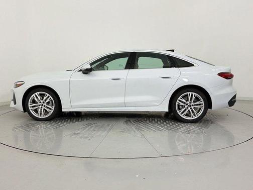 Glacier White Metallic 2026 Audi A5 Premium TFSI quattro S tronic