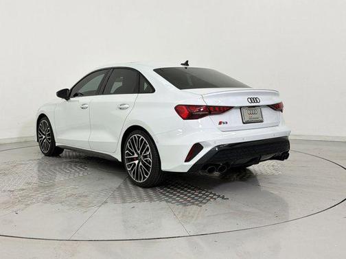 White 2025 Audi S3 Premium Plus TFSI quattro S tronic