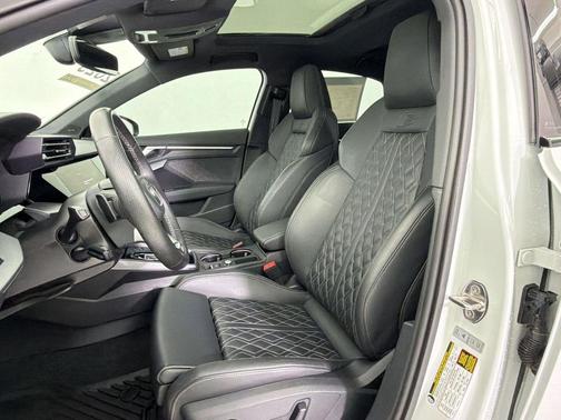 White 2025 Audi S3 Premium Plus TFSI quattro S tronic