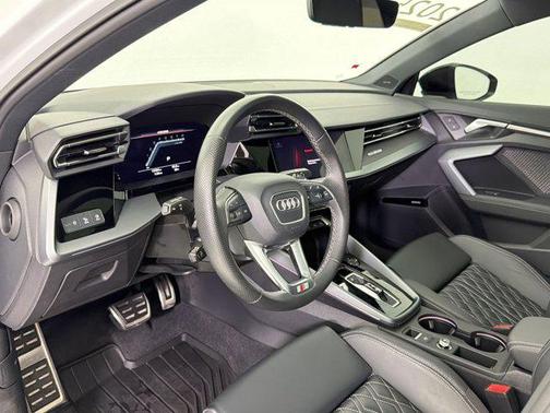 White 2025 Audi S3 Premium Plus TFSI quattro S tronic