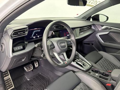 White 2025 Audi S3 Premium Plus TFSI quattro S tronic