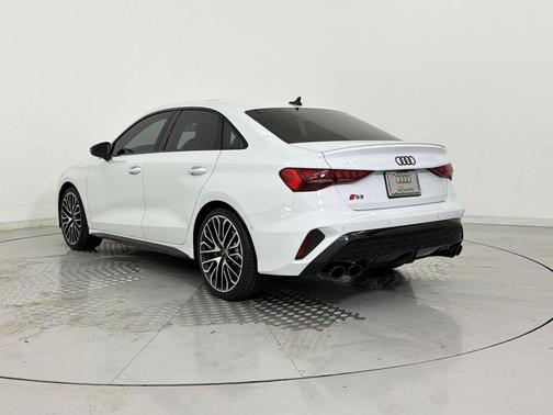 White 2025 Audi S3 Premium Plus TFSI quattro S tronic