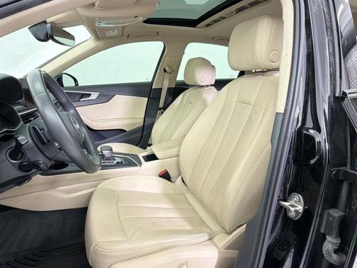 Black 2019 Audi A4 40 Titanium Premium