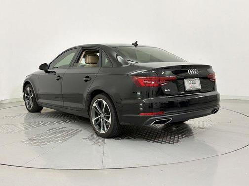 Black 2019 Audi A4 40 Titanium Premium