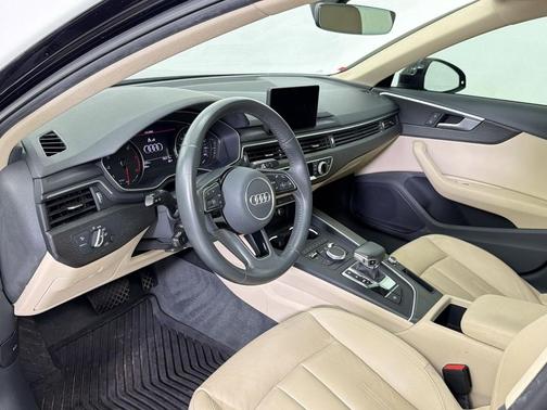 Black 2019 Audi A4 40 Titanium Premium