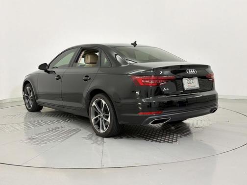 Black 2019 Audi A4 40 Titanium Premium