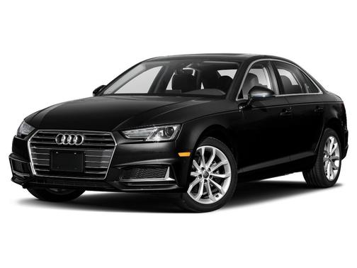 Black 2019 Audi A4 40 Titanium Premium