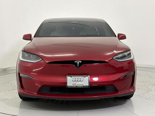 Red 2023 Tesla Model X Plaid Tri Motor All-Wheel Drive