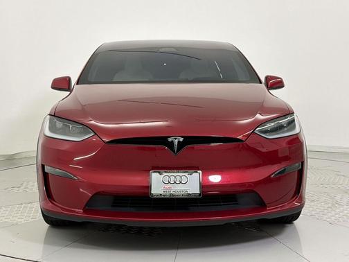 Red 2023 Tesla Model X Plaid Tri Motor All-Wheel Drive